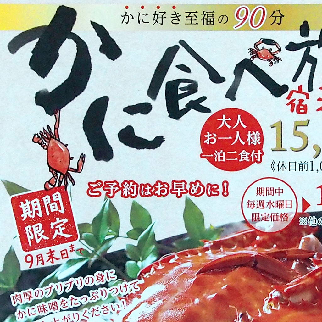 旅館キャンペーンチラシデザイン2