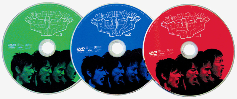 番組DVD盤面デザイン