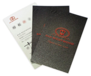 バー ショップカード デザイン