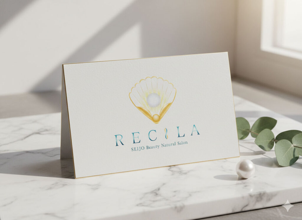 エステサロンロゴ 使用例
