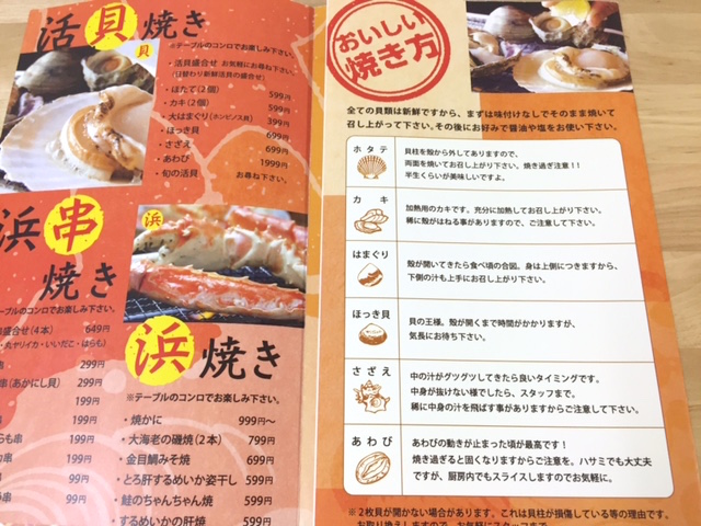 イラスト入り食べ方指南デザイン